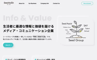 シードアシストの公式サイト