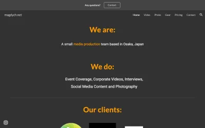Magdych Media Productionの公式サイト